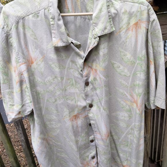Men's XL Caribbean Joe Short-Sleeve Shirt - Picture 5 of 5